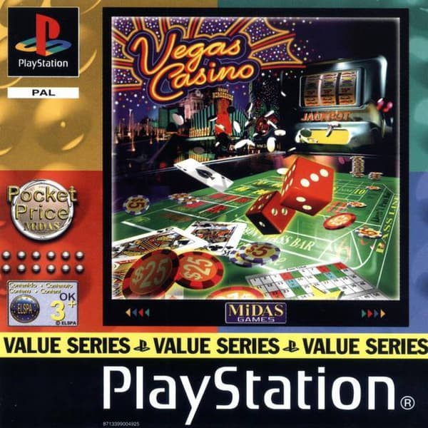 Vegas Casino - Value Series - Playstation 1 (brukt)