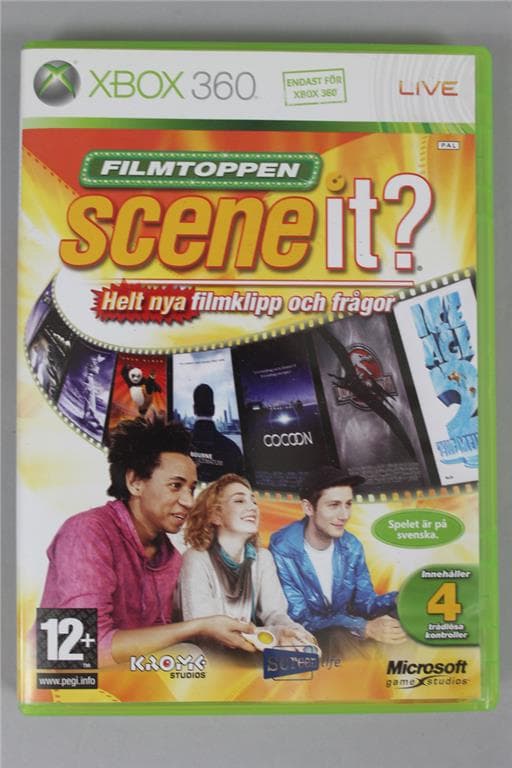 Scene It: Filmtoppen - Xbox 360 (brugt)
