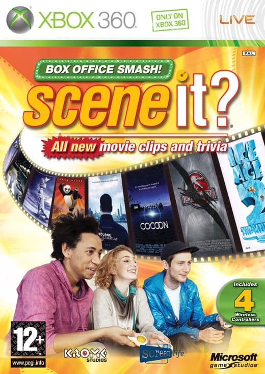 Scene It? Box Office Smash - Xbox 360 (brugt)