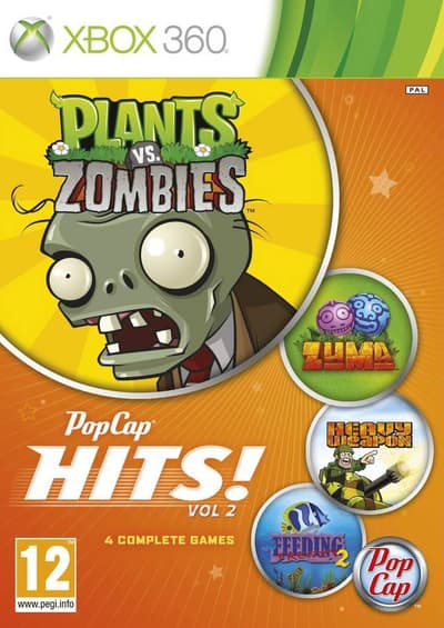 PopCap Hits vol.2 - Xbox 360 (brugt)