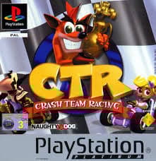 Crash Team Racing - Platinum - Playstation (brugt)
