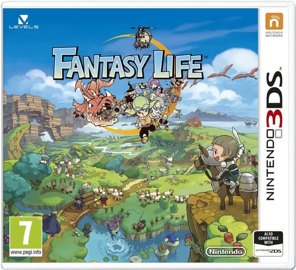 Fantasy Life - Nintendo 3DS (kÃ¤ytetty)