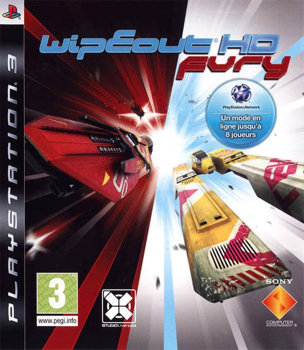 Wipeout HD Fury - Playstation 3 (brugt)