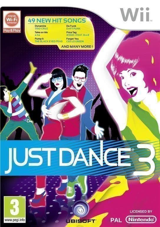 Just Dance 3 - Nintendo Wii (kÃ¤ytetty)