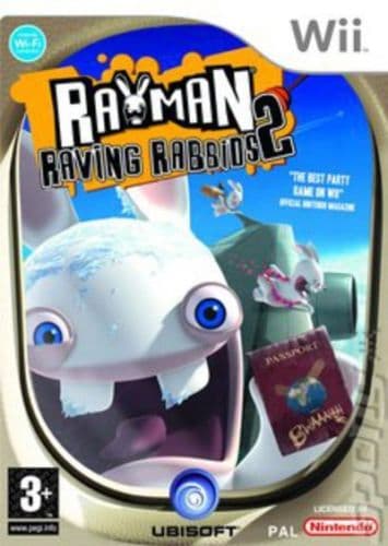 Rayman: Raving Rabbids 2 - Nintendo Wii (brukt)