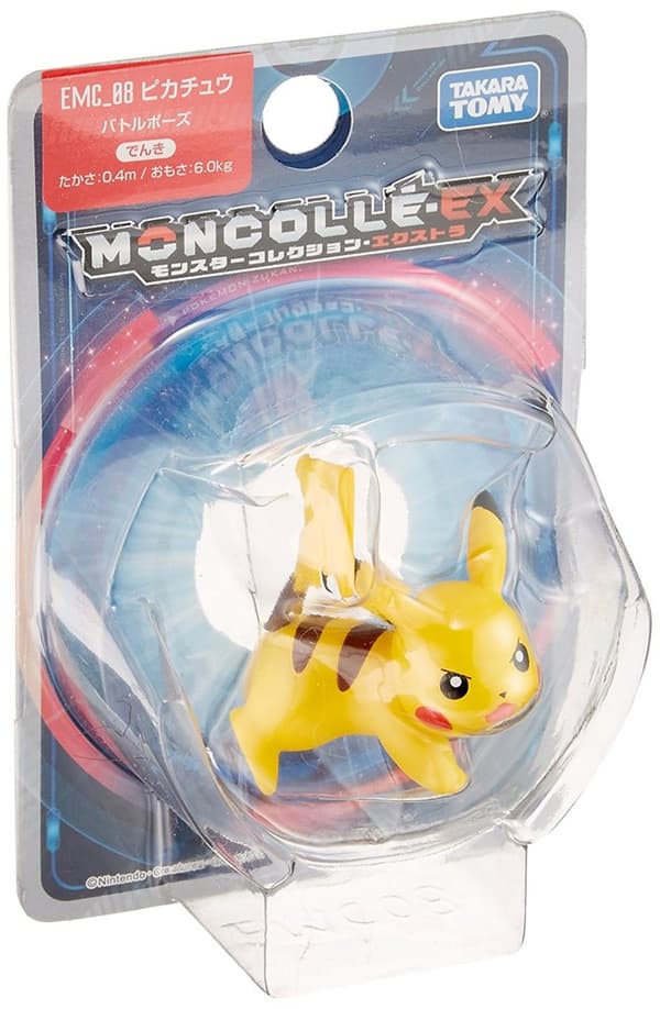 Pokèmon Battle Pikachu Figur - Takara Tomy !
