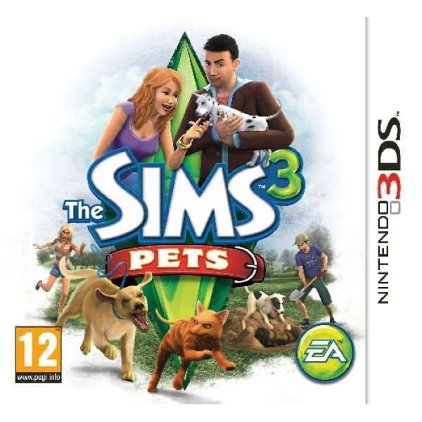 Sims 3: Pets - Nintendo 3DS (käytetty)