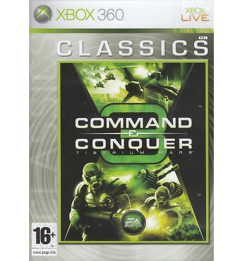 Command & Conquer 3: Tiberium Wars - Classics - Xbox 360 (brukt)