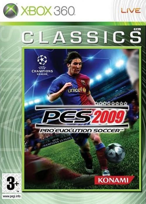 Pro Evolution Soccer 2009 - Classics - Xbox 360 (brukt)