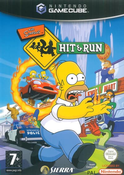 Simpsons: Hit & Run - Gamecube (brugt)