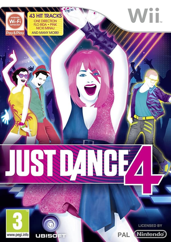 Just Dance 4 - Nintendo Wii (brukt)