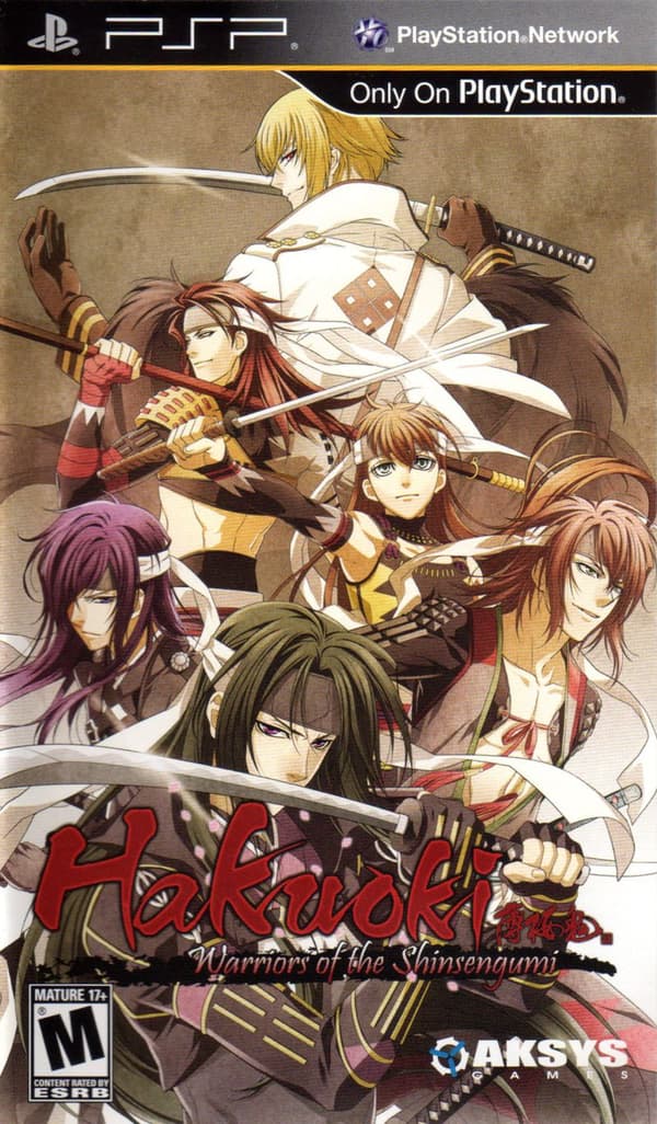 Hakuoki: Warriors of the Shinsengumi - Sony PSP (brukt)