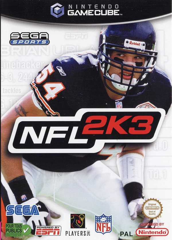NFL 2K3 - Gamecube (brukt)