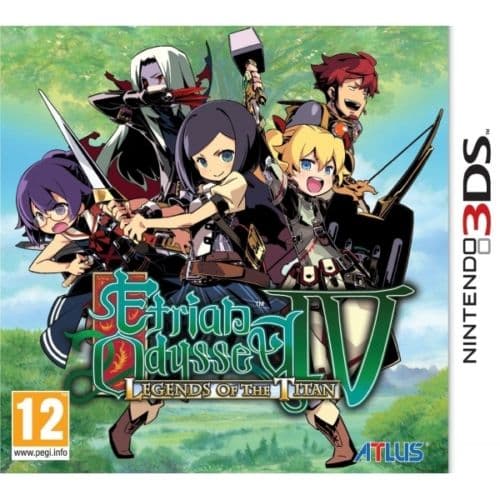 Etrian Odyssey IV: Legends of the Titan - Nintendo 3DS (brugt)
