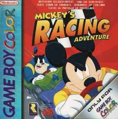 Mickeys Racing Adventures - Gameboy Color (begagnad)