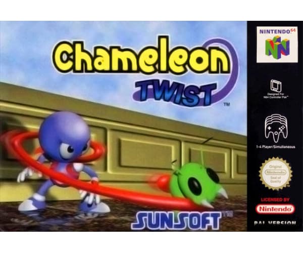 Chameleon Twist (Box) - Nintendo 64 (begagnad)