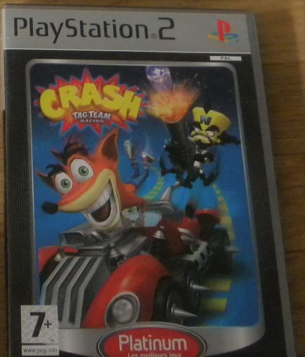 Crash Tag Team Racing - Platinum - Playstation 2 (brugt)