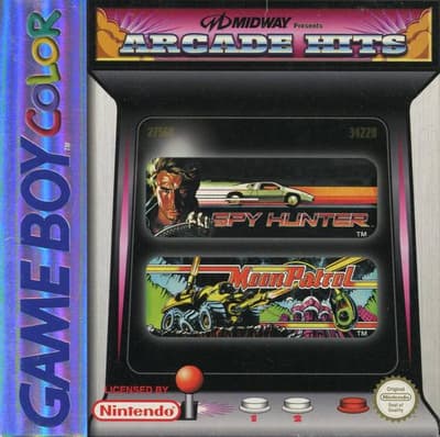 Midway Arcade Hits Spy Hunter & Moon Patrol - Gameboy Color (brugt)