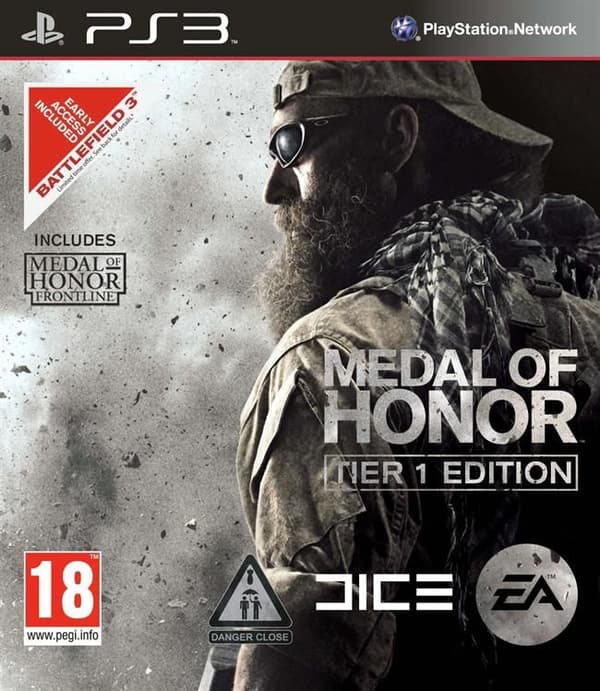 Medal of Honor (2010) Tier 1 Edition - Playstation 3 (brugt)