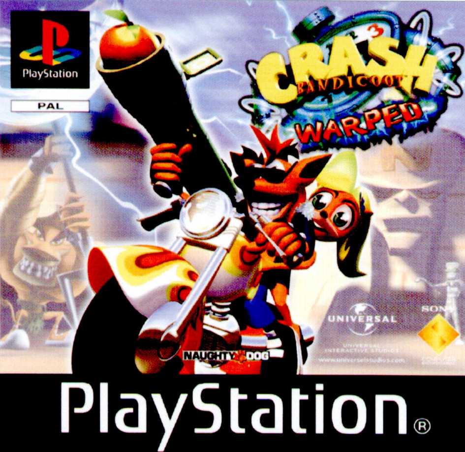 Crash Bandicoot 3: Warped - Playstation (used)