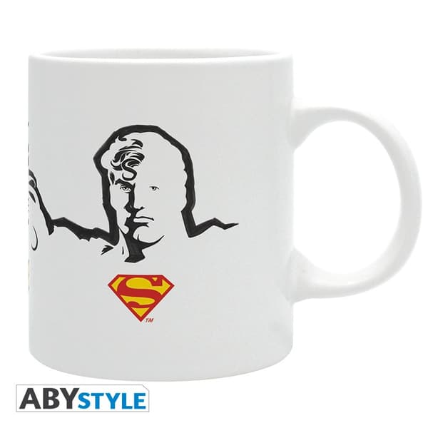 Mugg - DC Comics - Batman, Superman, Wonder Woman logo (ABY217) - Merchandise