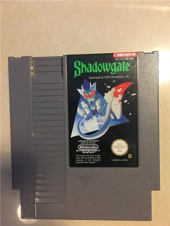 Shadowgate - SCN - Nintendo 8bit (brugt)