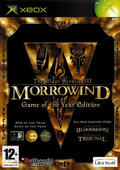 Elder Scrolls III (3): Morrowind - Game of the Year Edition - Xbox (käytetty)