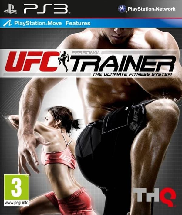 UFC Trainer (Incl Leg Strap) - Playstation 3 (brugt)
