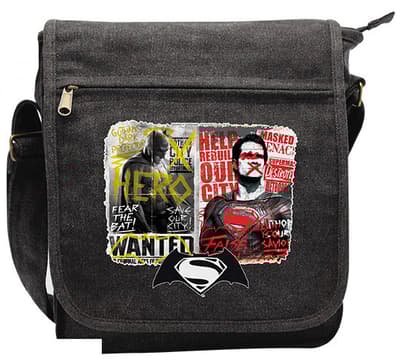 Messenger Bag - DC Comics - Batman vs Superman Graffiti - Merchandise
