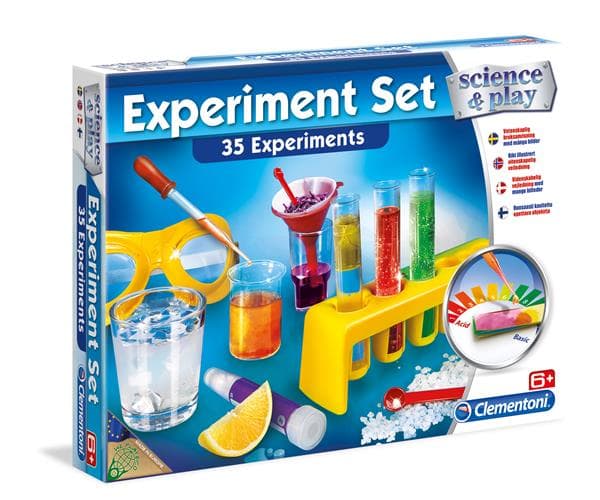 Clementoni Experiment Set - 35 chemical.