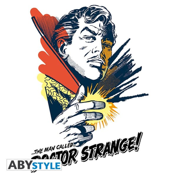 T-Shirt - Marvel - Doctor Strange - White - Large (ABYTEX375) - Merchandise