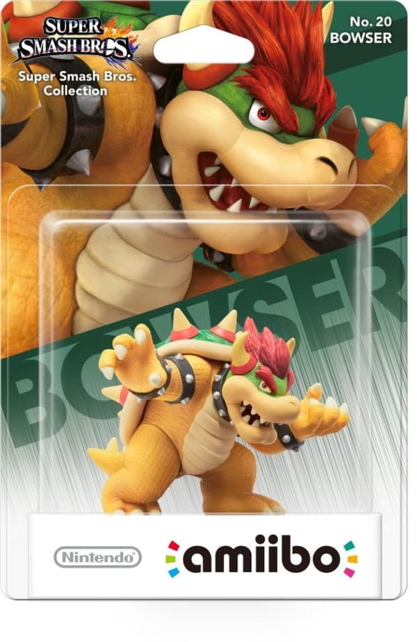 Amiibo Figurine - Bowser (No 20) (Super Smash Collection) - Amiibo