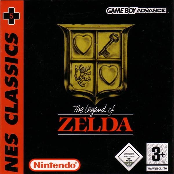 Zelda 1 - NES Classic - Gameboy Advance (brukt)