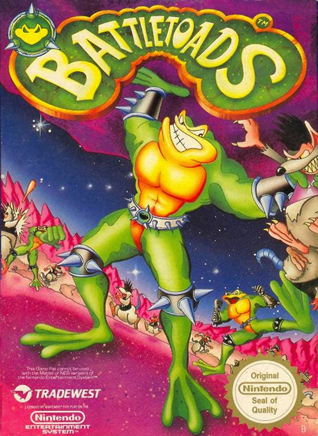 Battletoads - Nintendo 8-bit/NES - PAL B/SCN - Complete (CIB)