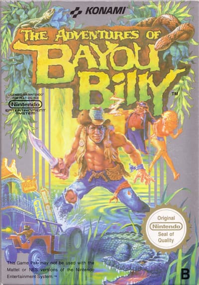 The Adventures of Bayou Billy - Nintendo 8-bit/NES - PAL B/SCN - Complete (CIB)