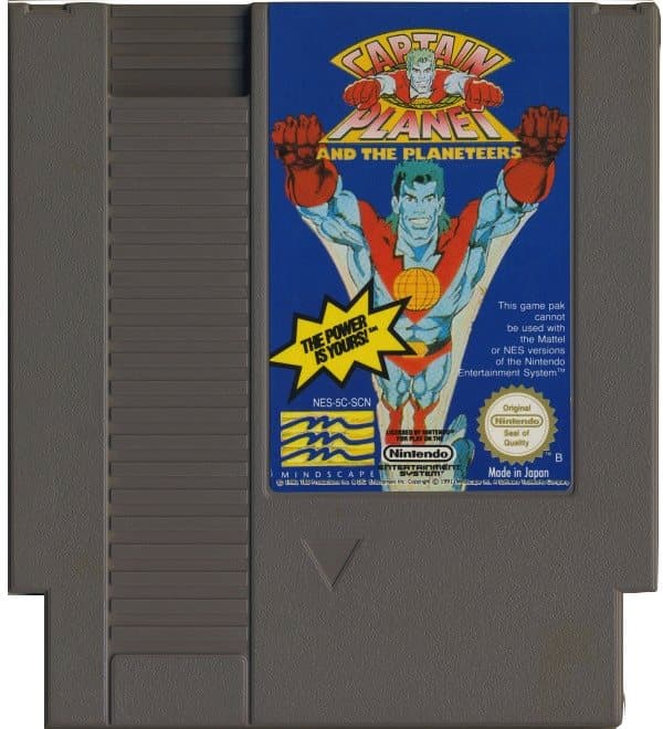 Captain Planet and the Planeteers - Nintendo 8-bit/NES - PAL B/SCN - Cart Only