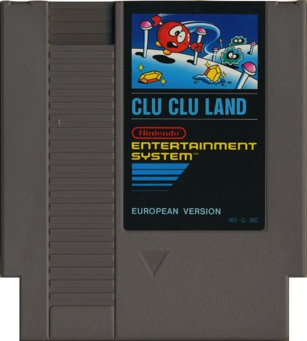 Clu Clu Land - Nintendo 8-bit/NES - PAL B/SCN - Cart Only