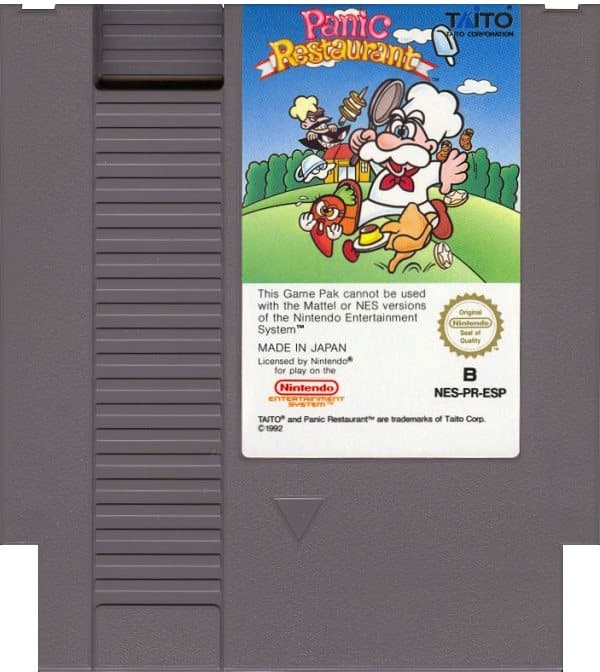 Panic Restaurant - Nintendo 8-bit/NES - PAL B/SCN - Cart Only