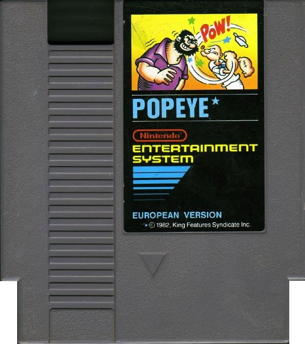 Popeye - Nintendo 8-bit/NES - PAL B/SCN - Cart Only