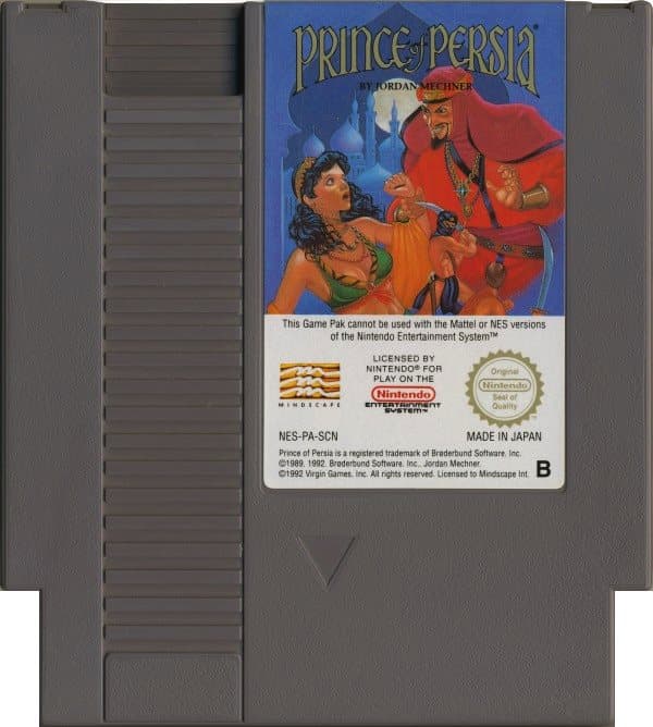 Prince of Persia - Nintendo 8-bit/NES - PAL B/SCN - Cart Only