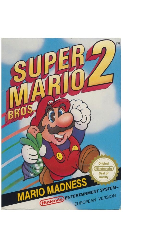 Super Mario Bros 2 - NES/Nintendo 8-bit - PAL-B/SCN - Complete (CIB)