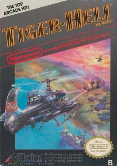 Tiger Heli - Nintendo 8-bit/NES - PAL B/SCN - Complete (CIB)