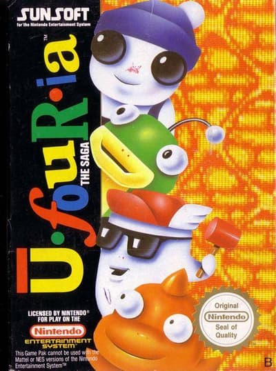 Ufouria - Nintendo 8-bit/NES - PAL B/SCN - Complete (CIB)