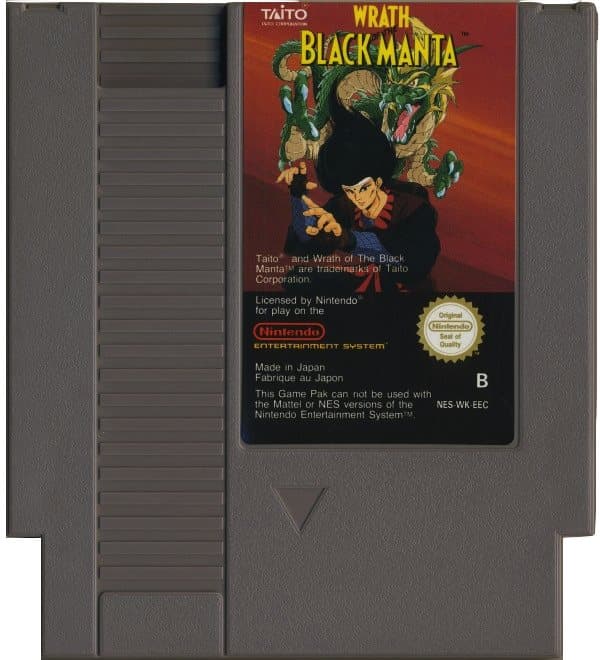 Wrath of the Black Manta - Nintendo 8-bit/NES - PAL B/SCN - Cart Only