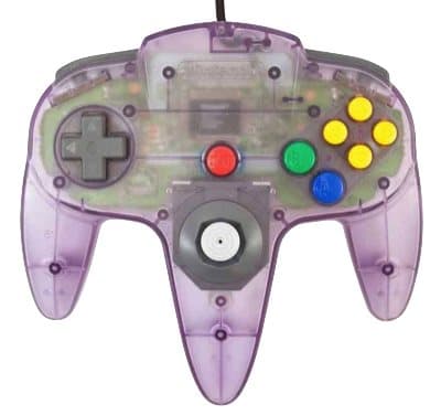 Nintendo 64 Original Controller - Atomic Purple Transparent - Used