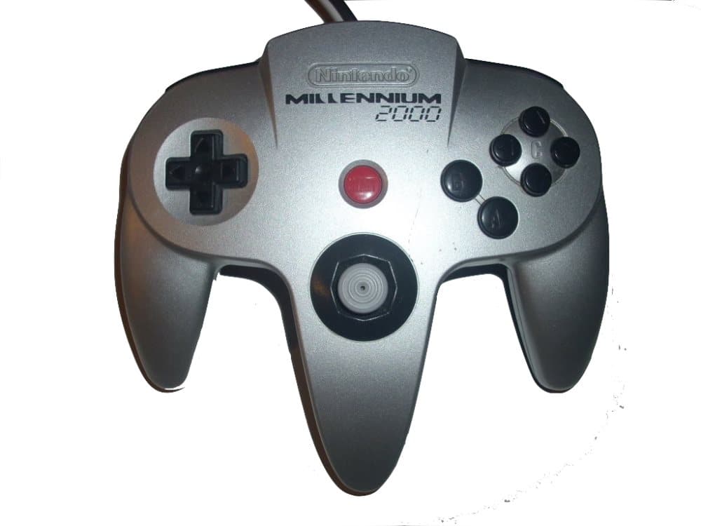 Nintendo 64 Original Controller - Silver Millennium 2000 - Used