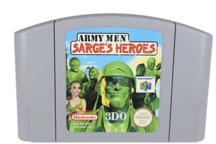 Army Men: Sarge´s Heroes - N64 - PAL / EUR - Cart Only