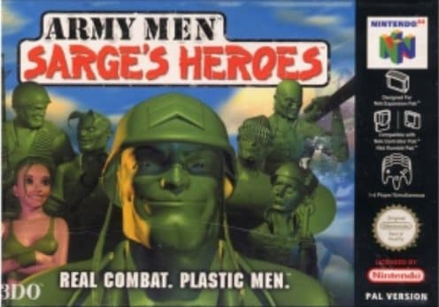 Army Men: Sarge´s Heroes - Nintendo 64/N64 - PAL/EUR - Complete (CIB)