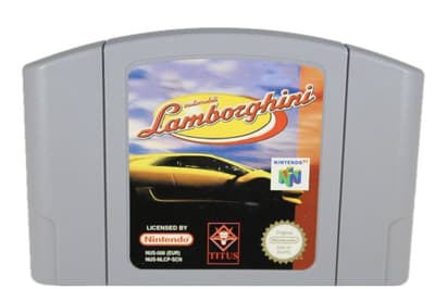 Automobili Lamborghini - Nintendo 64/N64 - PAL/EUR - Cart Only