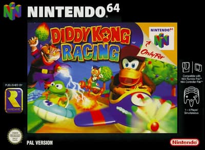 Diddy Kong Racing - Nintendo 64/N64 - PAL/EUR - Complete (CIB)